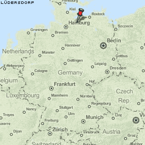 Lüdersdorf Karte Deutschland