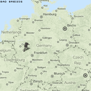 Bad Breisig Karte Deutschland