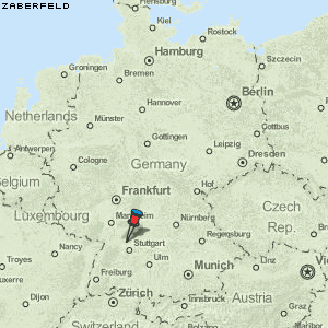 Zaberfeld Karte Deutschland