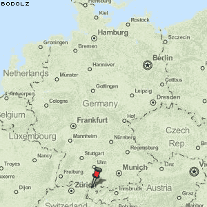 Bodolz Karte Deutschland