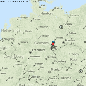 Bad Lobenstein Karte Deutschland