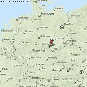 Bad Blankenburg Karte Deutschland