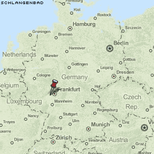 Schlangenbad Karte Deutschland