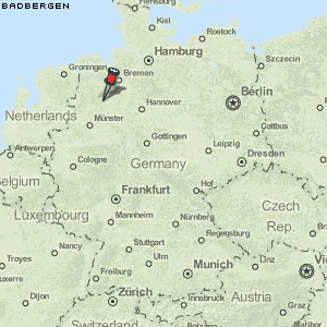 Badbergen Karte Deutschland