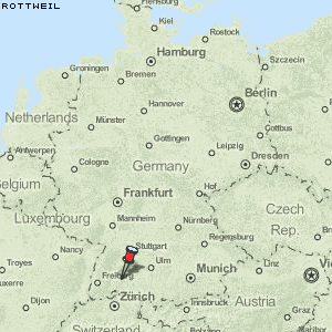 Rottweil Karte Deutschland