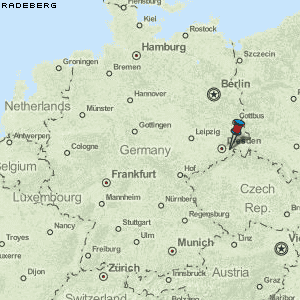 Radeberg Karte Deutschland