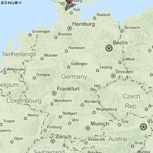 Schuby Karte Deutschland