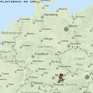 Flintsbach am Inn Karte Deutschland