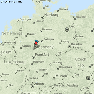 Dautphetal Karte Deutschland