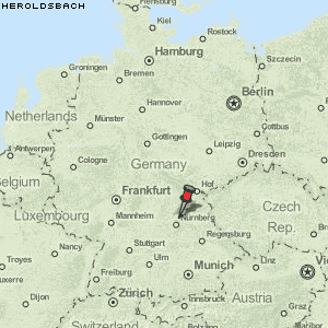 Heroldsbach Karte Deutschland