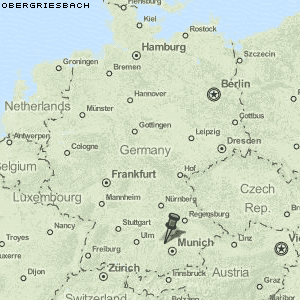 Obergriesbach Karte Deutschland