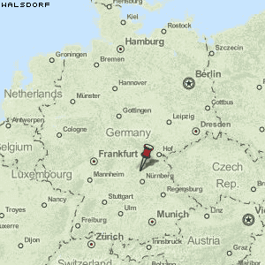 Walsdorf Karte Deutschland