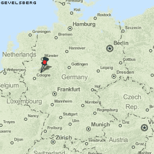 Gevelsberg Karte Deutschland