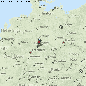 Bad Salzschlirf Karte Deutschland