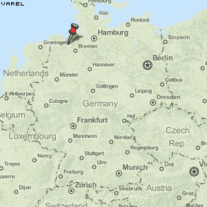 Varel Karte Deutschland