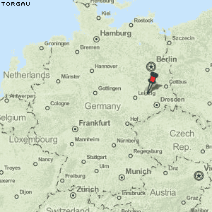 Torgau Karte Deutschland