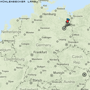 Mühlenbecker Land Karte Deutschland