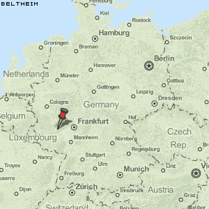 Beltheim Karte Deutschland