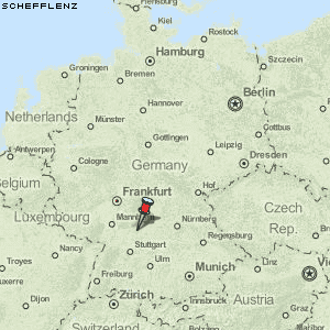 Schefflenz Karte Deutschland