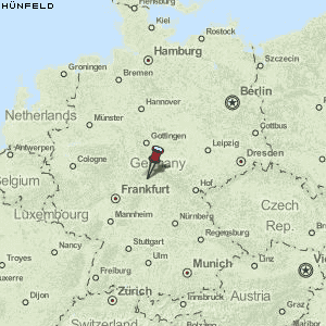 Hünfeld Karte Deutschland