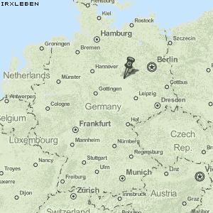 Irxleben Karte Deutschland