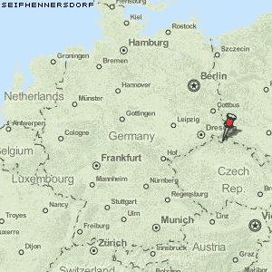 Seifhennersdorf Karte Deutschland