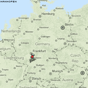 Hanhofen Karte Deutschland