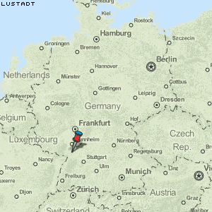 Lustadt Karte Deutschland