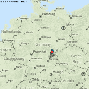 Ebermannstadt Karte Deutschland