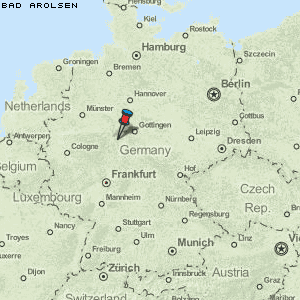 Bad Arolsen Karte Deutschland