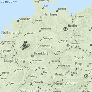 Duisdorf Karte Deutschland