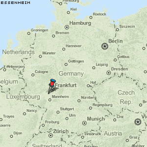 Essenheim Karte Deutschland