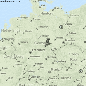 Gräfenroda Karte Deutschland