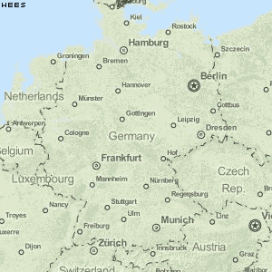 Wees Karte Deutschland