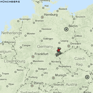 Münchberg Karte Deutschland