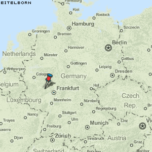 Eitelborn Karte Deutschland