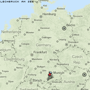 Lechbruck am See Karte Deutschland