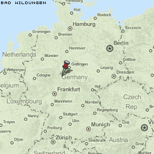 Bad Wildungen Karte Deutschland
