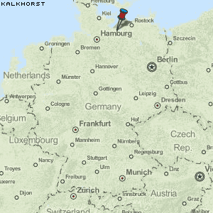 Kalkhorst Karte Deutschland