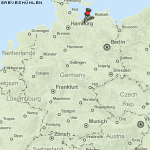 Grevesmühlen Karte Deutschland