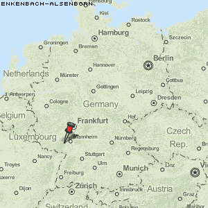 Enkenbach-Alsenborn Karte Deutschland