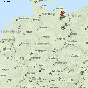 Mirow Karte Deutschland