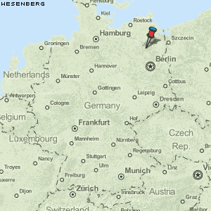 Wesenberg Karte Deutschland