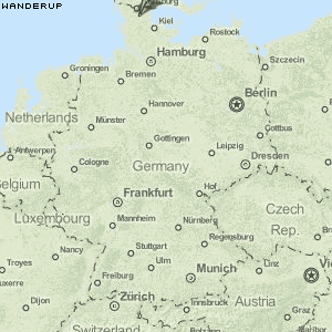Wanderup Karte Deutschland