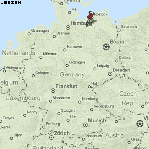 Leezen Karte Deutschland