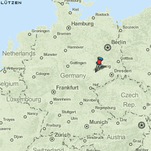 Lützen Karte Deutschland