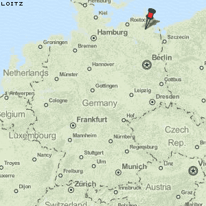 Loitz Karte Deutschland