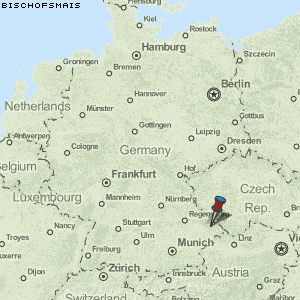 Bischofsmais Karte Deutschland