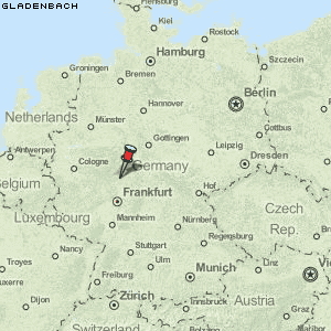 Gladenbach Karte Deutschland