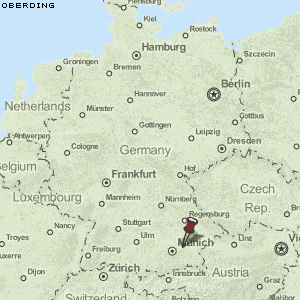 Oberding Karte Deutschland